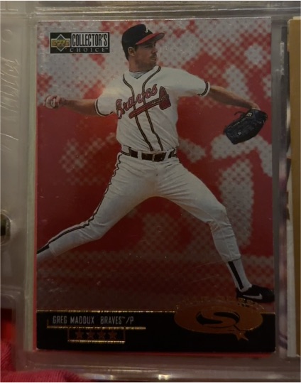 1998 Upper Deck Collector's Choice #SQ38 Greg Maddux — front