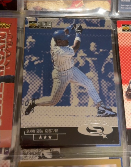 1998 Upper Deck Collector's Choice StarQuest #SQ34 Sammy Sosa — front