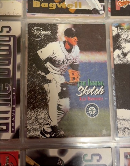 1998 SkyBox Dugout Axcess #132 Alex Rodriguez — front