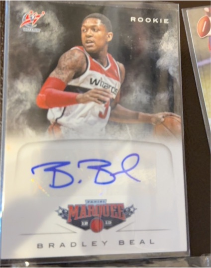 2012-13 Panini Marquee Rookie Signatures #55 Bradley Beal — front
