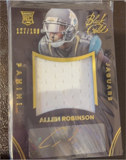 2014 Panini Black Gold #127 Allen Robinson — front