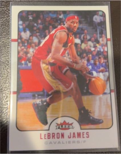 2006-07 Fleer #32 LeBron James — front