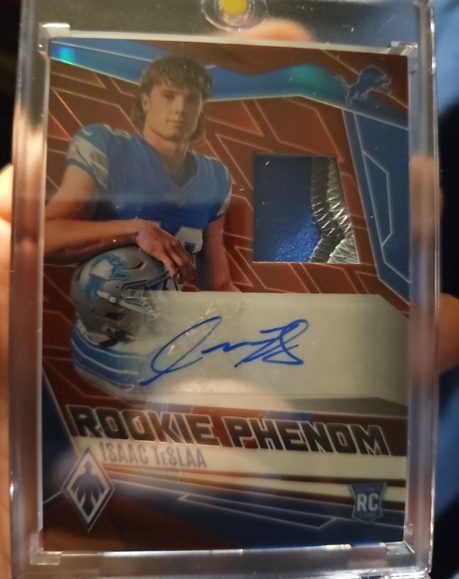 2025 Panini Phoenix Rookie Phenom #RPJ-ITA Isaac Teslaa — front