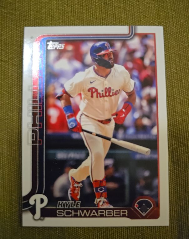2025 Topps Series 1 #141 Kyle Schwarber — front