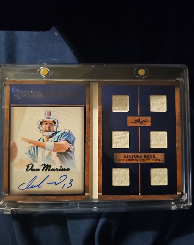2025 Leaf History Book Spinning Yarns Dan Marino — front