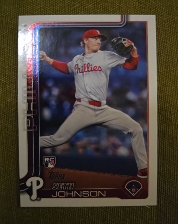 2025 Topps Series 2 #362 Seth Johnson — front