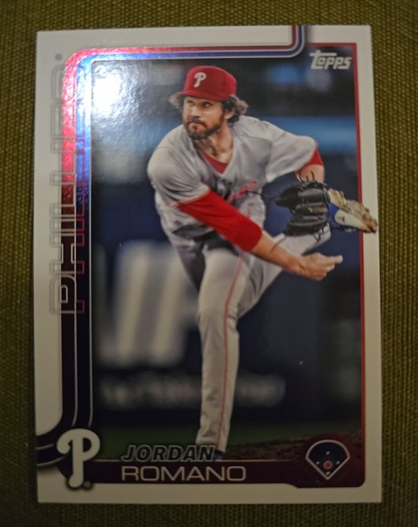 2025 Topps Series 2 #424 Jordan Romano — front