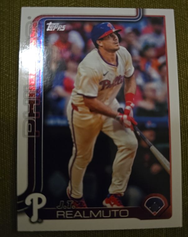 2025 Topps Series 2 #625 J.T. Realmuto — front