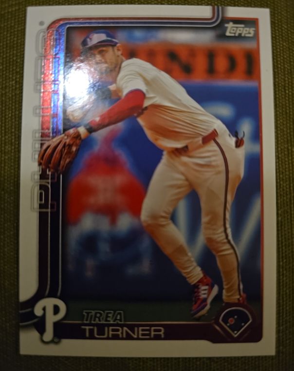 2025 Topps Series 2 #450 Trea Turner — front