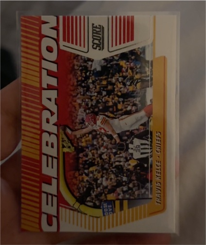 2025 Panini Score Celebration #C-TKE Travis Kelce — front