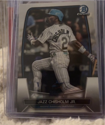 2023 Bowman Chrome #53 Jazz Chisholm Jr. — front