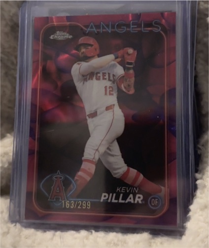 2024 Topps Chrome Update #USC65 Kevin Pillar — front