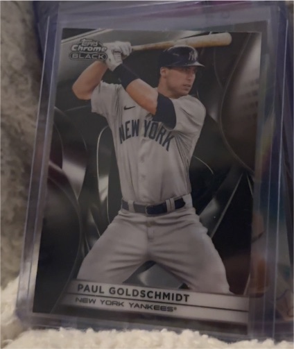 2025 Topps Chrome Black #146 Paul Goldschmidt — front