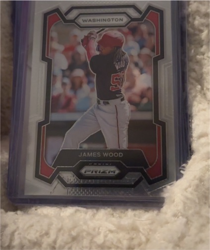 2024 Panini Prizm #129 James Wood — front