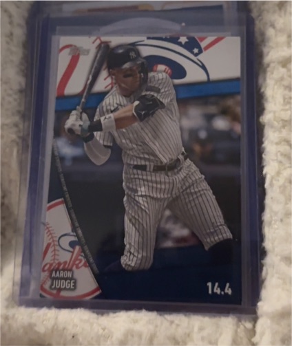 2024 Topps Series 2 #SS-6 Aaron Judge Significant Statistics — front