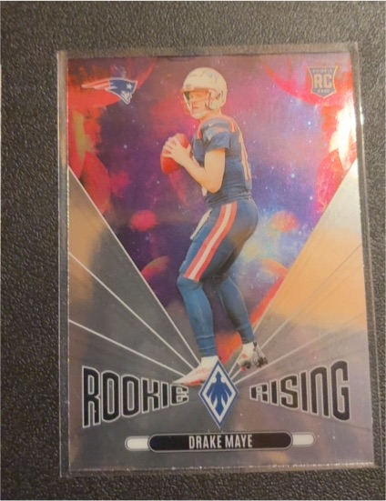 2024 Panini Phoenix Rookie Rising #RR-DME Drake Maye — front