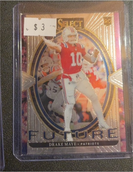 2024 Panini Select #5 Drake Maye Select Future — front