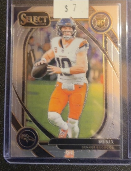 2024 Panini Select Club Level #221 Bo Nix — front