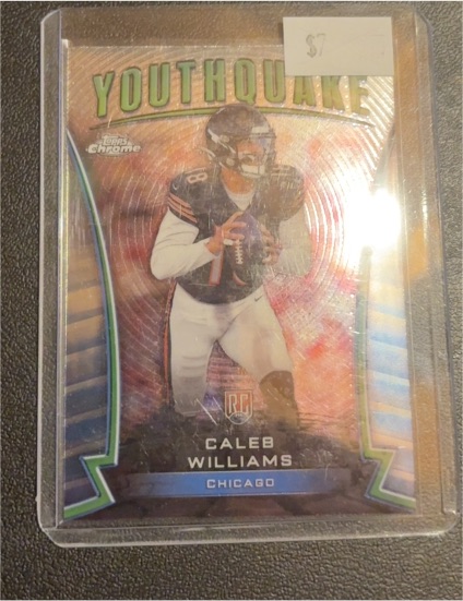 2024 Topps Chrome #Y-1 Caleb Williams Youthquake — front