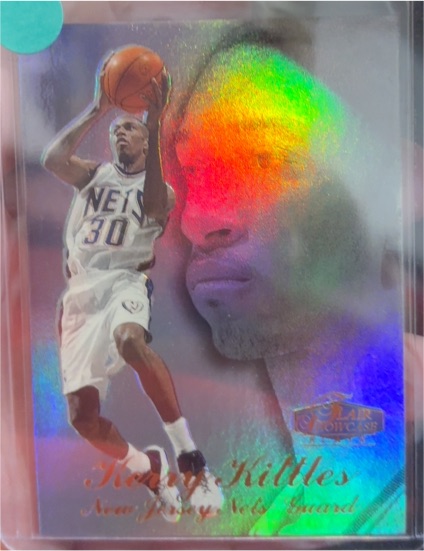 1997-98 Fleer Showcase Row 3 #17 Kerry Kittles — front