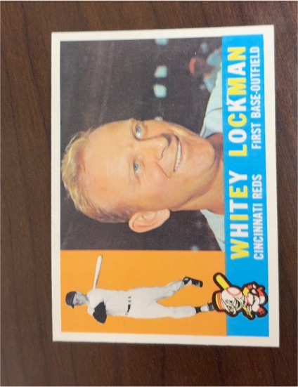 1960 Topps #535 Whitey Lockman — front