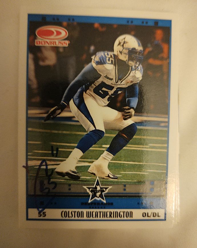 2007 Donruss #55 Colston Weatherington — front