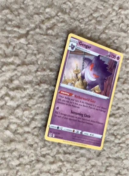 2022 Pokémon Lost Origin #066 Gengar — front