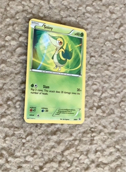 2021 Pokémon McDonald's 25th Anniversary #5 Snivy — front