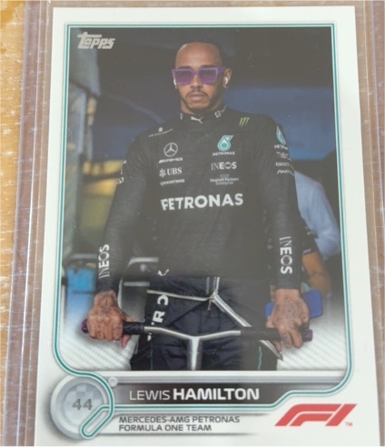 2022 Topps Formula 1 #8 Lewis Hamilton — front