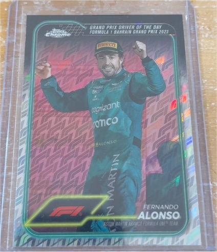 2024 Topps Chrome Formula 1 #159 Fernando Alonso — front