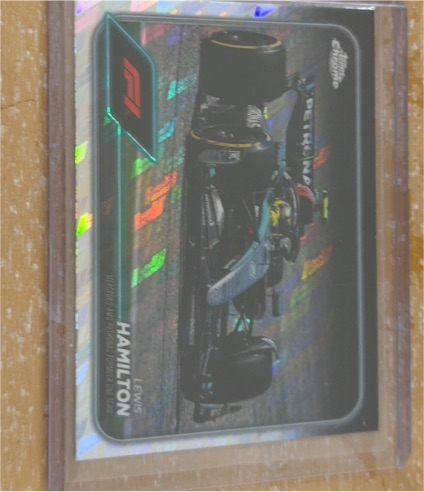 2024 Topps Chrome Formula 1 #165 Lewis Hamilton — front