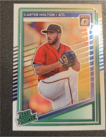 2025 Donruss Optic #182 Carter Holton — front