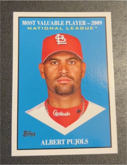 2025 Topps Update Series #MV-23 Albert Pujols — front