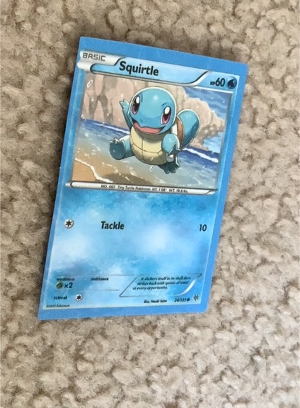 2012 Pokémon Black & White Plasma Storm #24 Squirtle — front