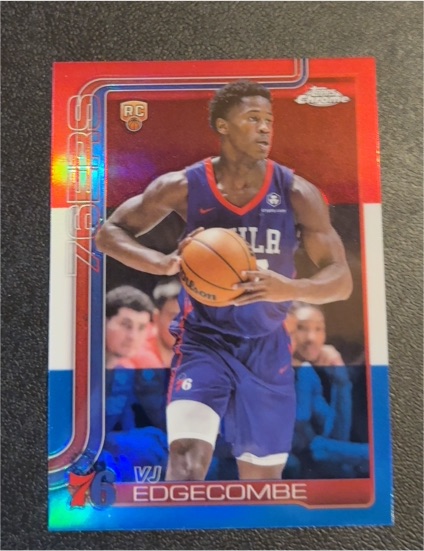 2025-26 Topps Chrome #253 VJ Edgecombe — front