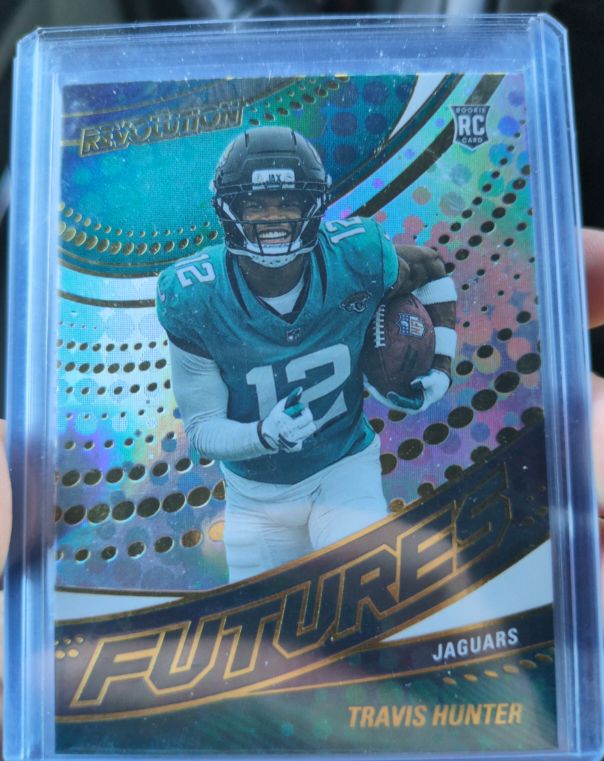 2025 Panini Revolution #20 Travis Hunter Futures — front