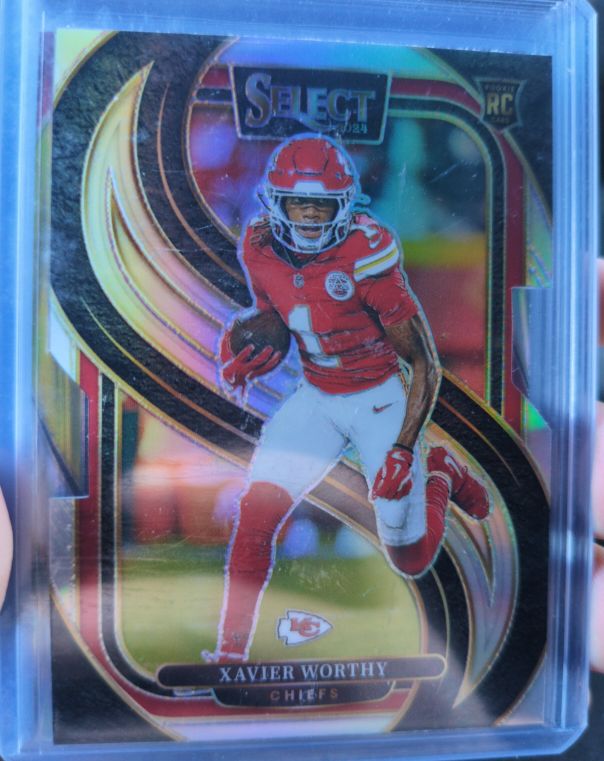 2024 Panini Select #119 Xavier Worthy — front