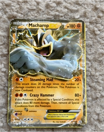 Pokémon XY Promo #XY108 Machamp EX — front