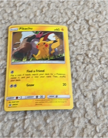 2019 Pokémon SM234 Pikachu — front