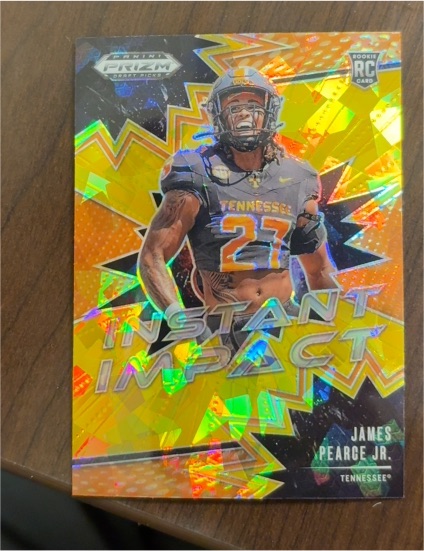 2025 Panini Prizm Draft Picks #II-JPJ James Pearce Jr. Instant Impact — front