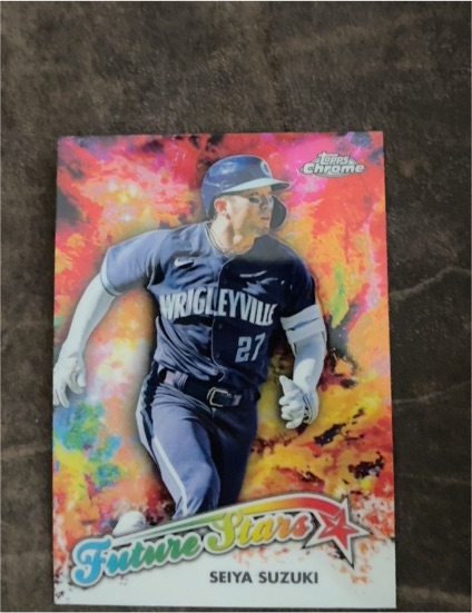 2023 Topps Chrome #FS-11 Seiya Suzuki Future Stars — front