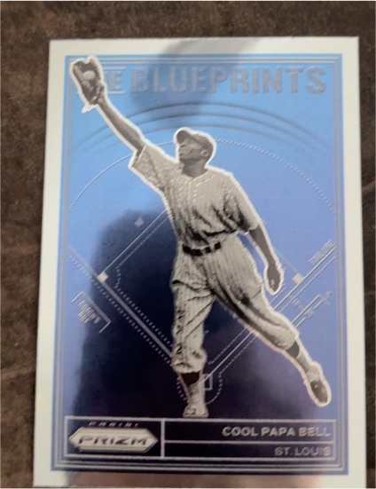 2023 Panini Prizm The Blueprints #TB18 Cool Papa Bell — front