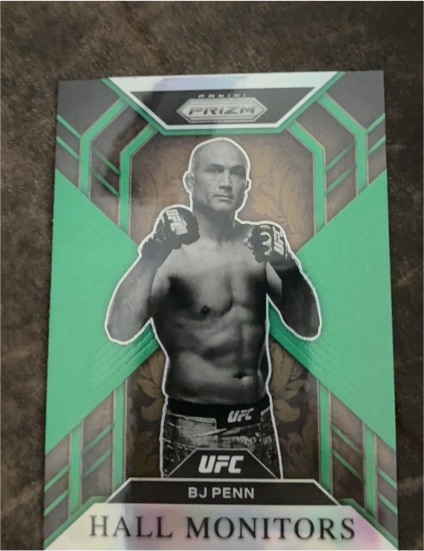 2023 Panini Prizm UFC #8 BJ Penn Hall Monitors — front
