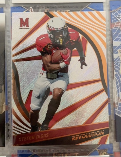 2023 Panini Chronicles Draft Picks Revolution #96 Stefon Diggs Maryland Terrapins — front