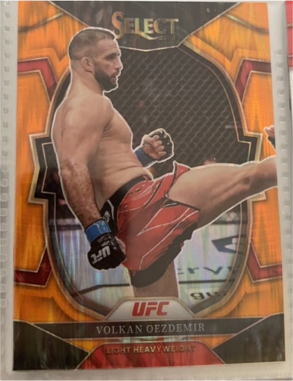 2023 Panini Select UFC #25 Volkan Oezdemir — front