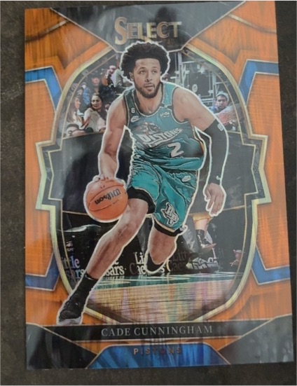 2022-23 Panini Select #18 Cade Cunningham — front