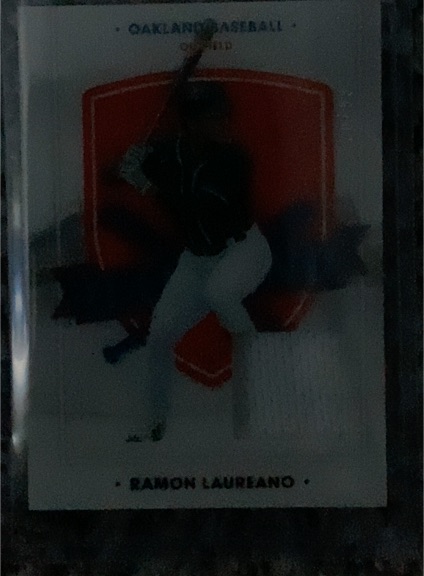 1986 Sportflics Ramon Laureano — front