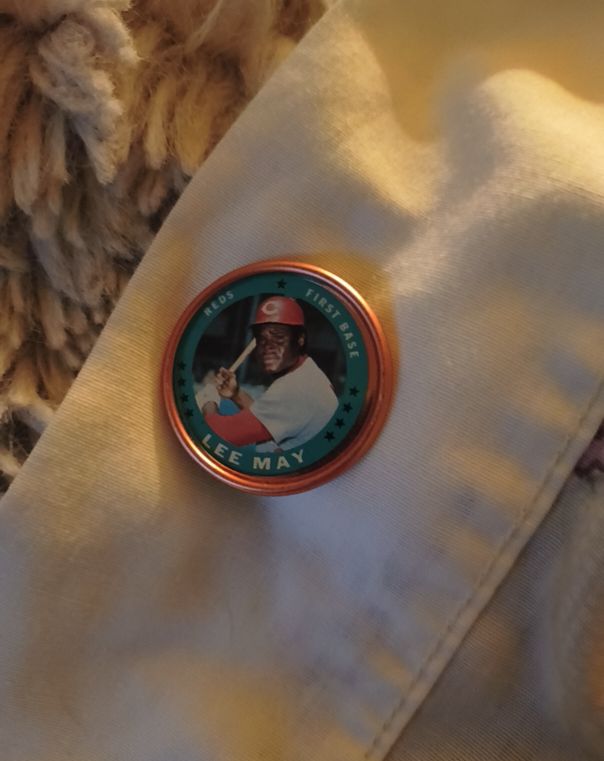 1971 Topps Coin Lee May — front