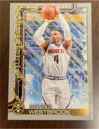 2025-26 Topps Holiday #H81 Russell Westbrook — front