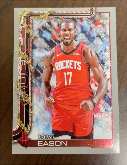 2025-26 Topps Holiday #H144 Tari Eason — front